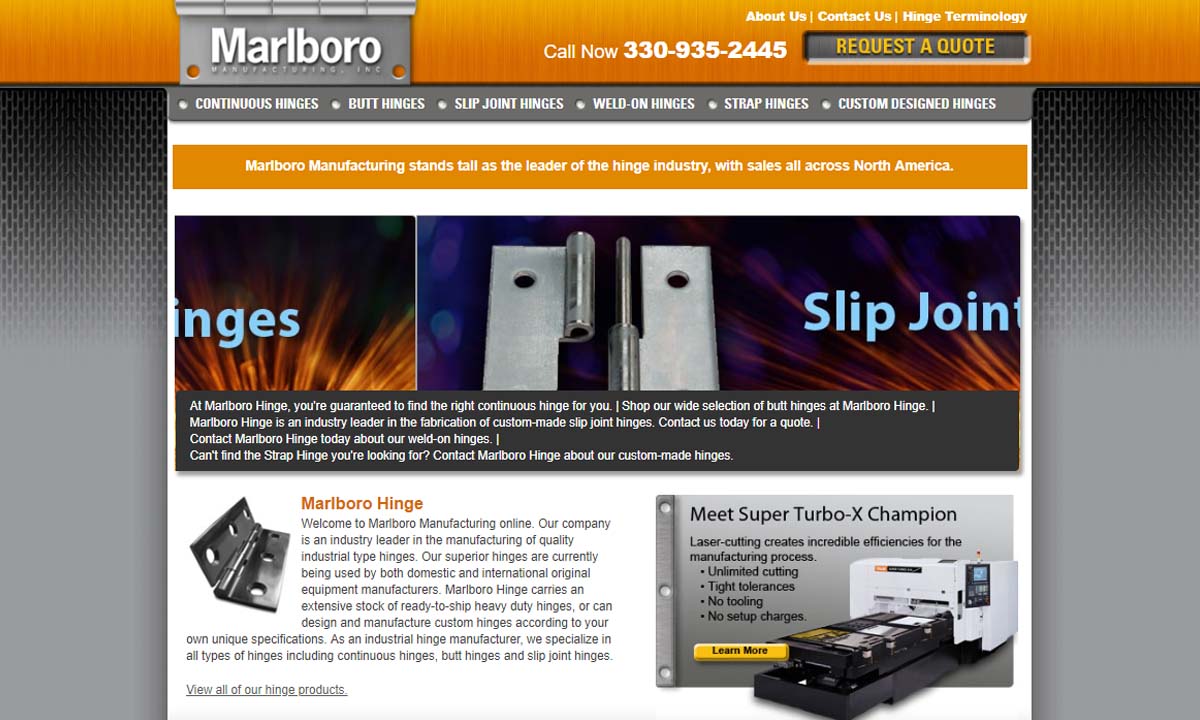 Marlboro Manufacturing, Inc.