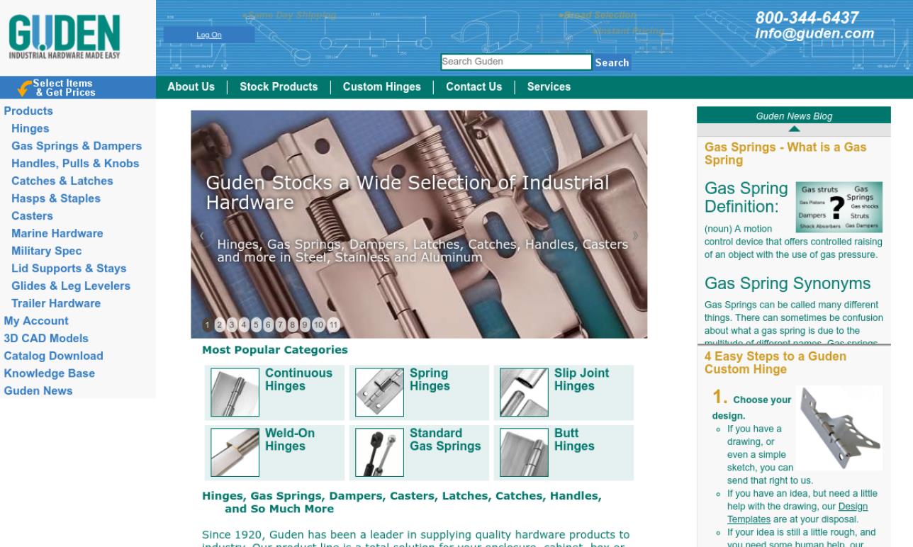 H. A. Guden Co., Inc. Hinge Manufacturers