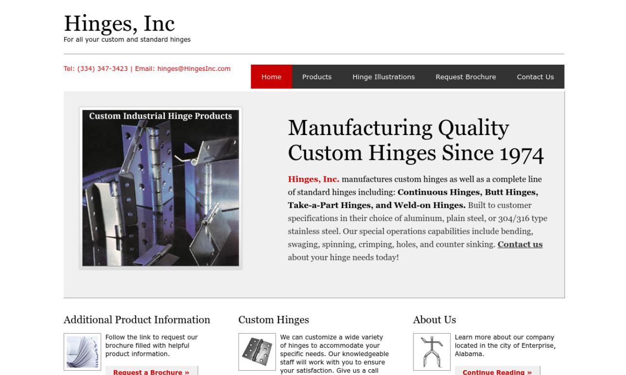Hinges Inc. Hinge Manufacturers