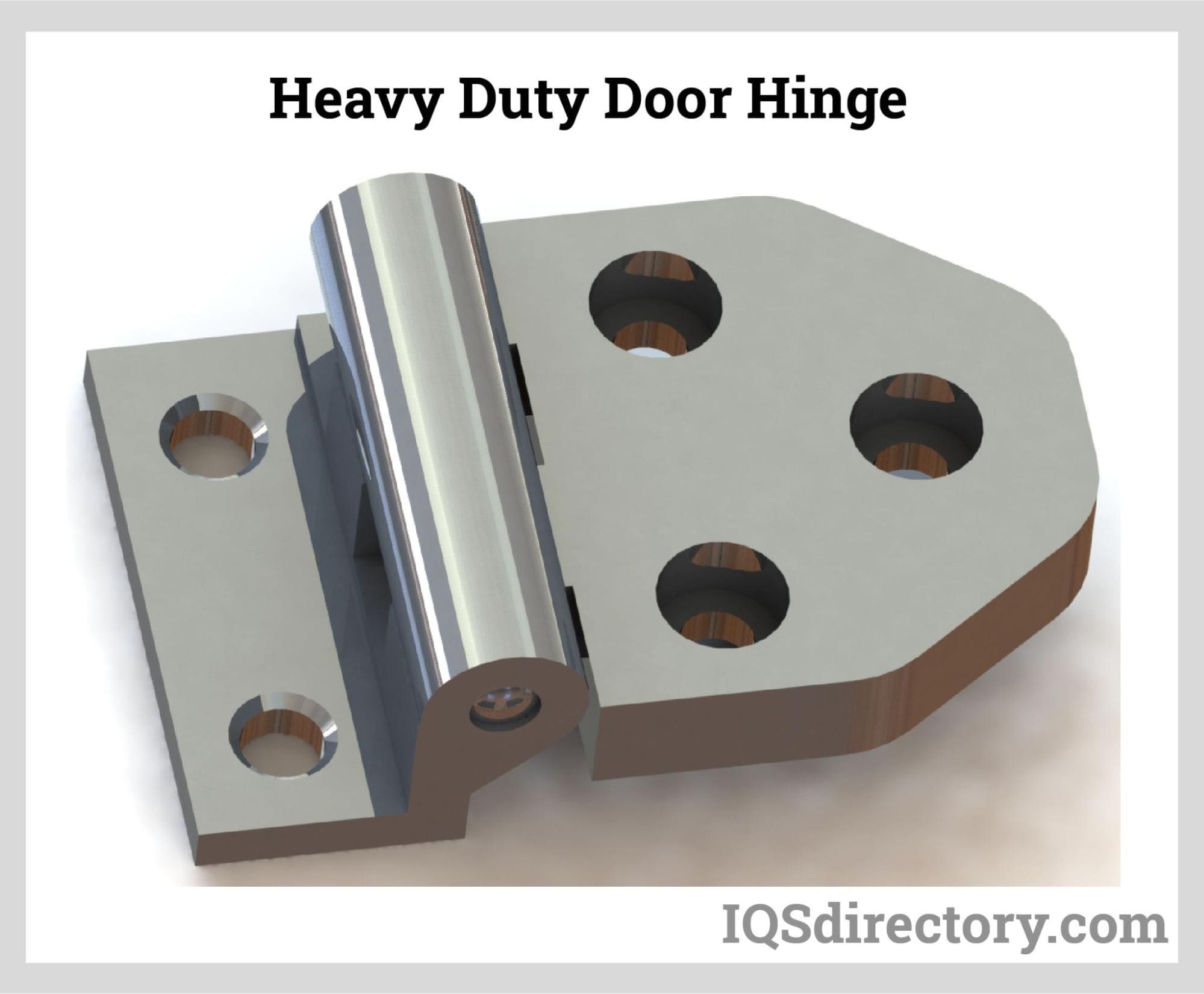 Hinge, Aluminum Heavy Duty for Doors